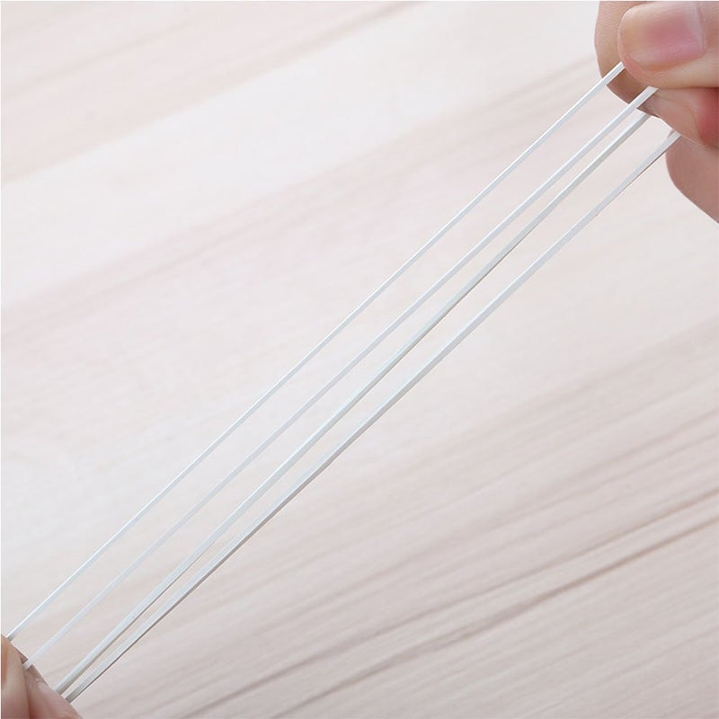 Hamosky Rubber Band Paper Bills Dollars Money Elastic Stretchable Bands 500Pcsï¼ŒSize 38mm /1.49 Inches (White) - Image 2